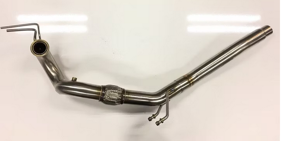 LFX 1.9/2.0 TDI Downpipe 63,5mm (1K Plattform) Top-Mount